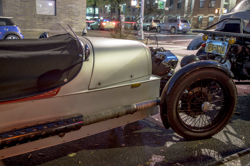 Illustration for article titled What It's Like To Drive An Insane Morgan 3-Wheeler Around New York